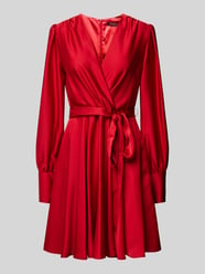 Cocktailkleid mit Taillenband von Swing Rot - 44