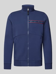 Sweatjack met labeldetail, model 'G-Style' van Joy - 1