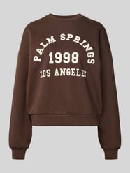 Oversized sweatshirt met labelprint, model 'MERLE' van JJXX - 27