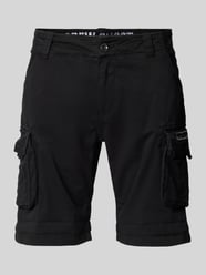 Regular Fit Cargoshorts mit Label-Stitching Modell 'CREW SHORT' von Alpha Industries - 7