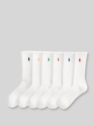 Socken aus Baumwoll-Mix im 6er-Pack von Polo Ralph Lauren Underwear - 21