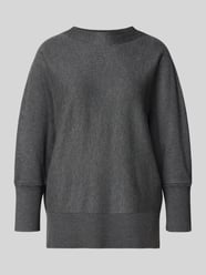 Relaxed fit pullover met turtleneck van viscosemix van s.Oliver BLACK LABEL - 1