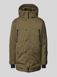 Parka met klepzakken, model 'JESPER' van FIRE + ICE Groen - 22