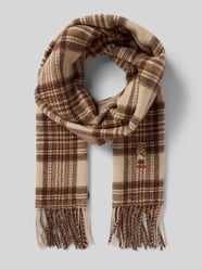 Sjaal van wol met labelstitching en franjes van Polo Ralph Lauren - 12