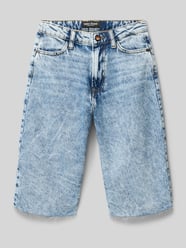 High rise korte jeans met steekzakken, model 'WAGO' van CARS JEANS - 1