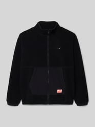 Regular Fit Fleecejacke mit Baumwoll-Anteil von Tommy Hilfiger Teens - 23