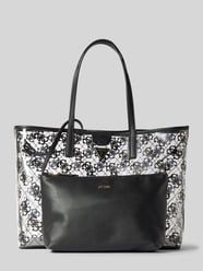 Tote Bag in semitransparentem Design Modell 'TUANA' von Guess Schwarz - 16