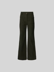 High Rise Wide Fit Cordhose aus Cord von Victoria Beckham - 8
