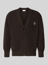 Relaxed Fit Strickjacke aus Baumwoll-Mix Modell 'COTES PERLEES' von Lacoste - 24