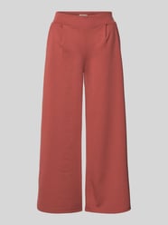 Wide fit stoffen broek met viscose Model 'Kate' van ICHI - 33