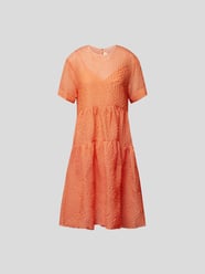 Midikleid aus Seiden-Mix  von Victoria Victoria Beckham Orange - 2
