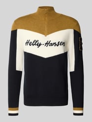 Slim fit pullover in gebreide look, model 'Apres' van Helly Hansen - 40