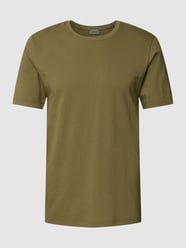 T-Shirt mit Rundhalsausschnitt Modell 'Living Shirt' von Hanro Grün - 11