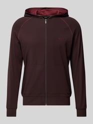 Sweatjacke mit Kapuze von BOSS Bordeaux - 8