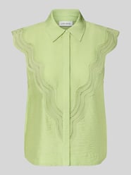 Top bluzkowy z haftem ażurowym Model 'COLE' od Cph Muse - 19