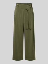 Spodnie z zakładkami z mieszanki wiskozy, krój regular fit, model 'MARSA' od ONLY - 45
