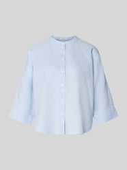 Blouse van linnen met trompetmouwen model 'Fulis' van OPUS - 2