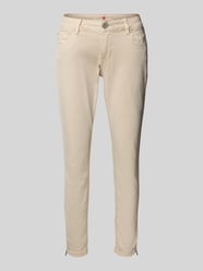 Stoffen broek met 5-pocketmodel van Buena Vista Beige - 18