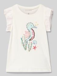 Tanktop met volantmouwen van Blue Seven - 3