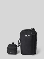 torba na ramię z detal z logo i mini saszetką od HUGO - 3
