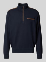 Sweatshirt met labeldetail van bugatti - 9