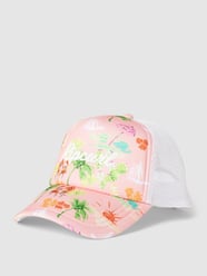 Trucker-pet met labelapplicatie, model 'VACATION' van Rip Curl Oranje - 6
