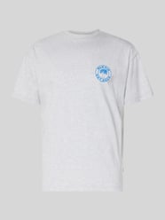 t-shirt z logo i okrągłym dekoltem od BLKVIS - 10