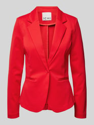 Slim Fit Blazer mit Paspeltaschen Modell 'KATE' von ICHI Rot - 9