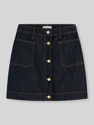 Krój regular fit spódnica mini z czystej bawełny z listwą guzikową od Tommy Hilfiger - 19