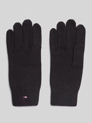 Handschuhe aus Baumwoll-Mix mit Woll-Anteil von Tommy Hilfiger - 3