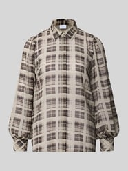 Loose fit blouse met lange mouwen met overhemdkraag van Jake*s Collection - 33