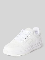 Sneakers met labeldetail, model 'SLASHER' van EA7 Emporio Armani - 39