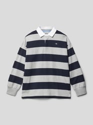 Longsleeve mit Streifenmuster von Gant Blau - 24