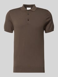 Slim Fit Poloshirt mit Knopfleiste von Profuomo - 11