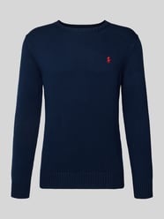 Strickpullover mit Label-Stitching und Rundhalsausschnitt von Polo Ralph Lauren - 35