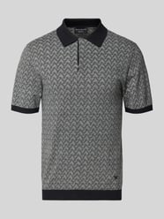 Poloshirt mit Kaschmir-Anteil und kurzer Knopfleiste von Emporio Armani - 17