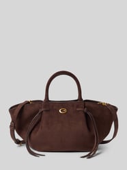 Tote Bag w imitacji weluru model 'ALLEGRA' od GUESS - 17