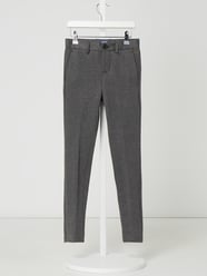 Slim fit chino van jersey, model 'Marco' van Jack & Jones Grijs - 14