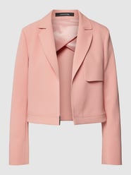 Korte blazer met reverskraag van comma Oranje - 25