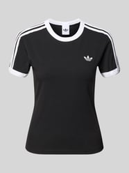Slim Fit T-Shirt aus Baumwoll-Mix von adidas Originals - 18