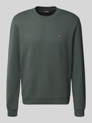 Sweatshirt mit Rundhalsausschnitt und Label-Stitching von Napapijri - 43
