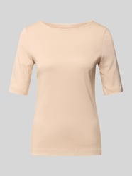 T-shirt z dekoltem typu łódka od Christian Berg Woman - 18