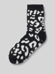 Socken mit geripptem Abschluss und Animal-Print von CAPELLI NEW YORK - 39