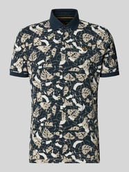 Slim Fit Poloshirt im Allover-Look von PME Legend - 23