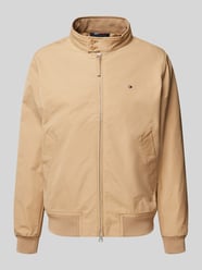 Jacke mit Logo-Stitching Modell 'HARRINGTON' von Tommy Hilfiger Beige - 1