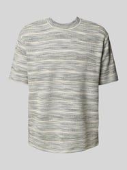 T-shirt met structuurmotief van MCNEAL - 18