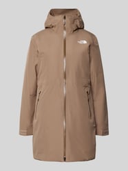 Jacke mit Kapuze und Zweiwege-Reißverschluss Modell 'HIKESTELLER' von The North Face Beige - 31