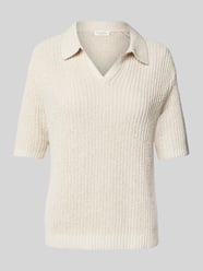 Gebreid shirt met V-hals van Christian Berg Woman - 23