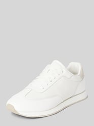 Leren sneakers met labeldetail van CK Calvin Klein - 7