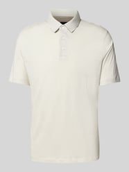 Koszulka polo z krótką listwą guzikową od Armani Exchange - 14